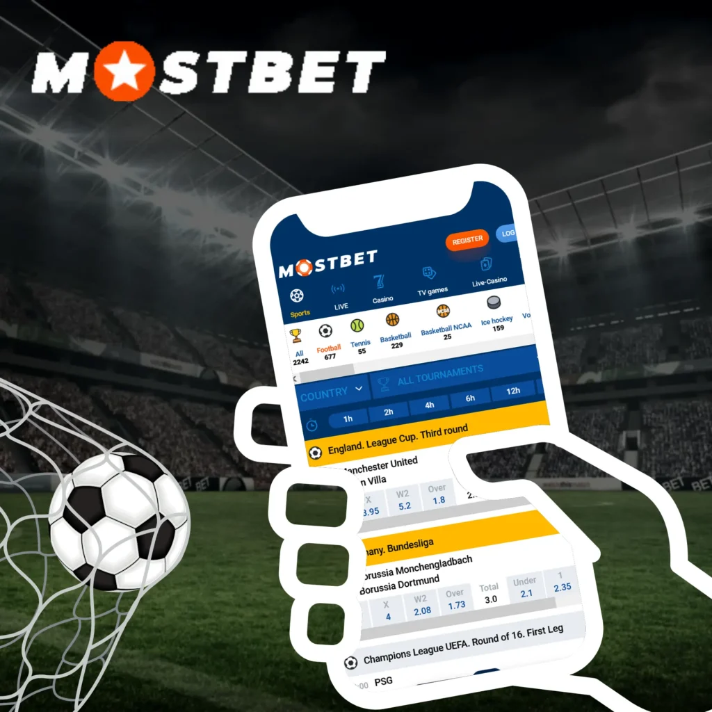 Mostbet betting on sports